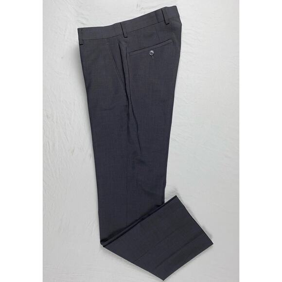 Bar III Skinny Fit Flat Front Stretch Poly-Wool Dress Pants, Slacks. Men's 30X30 - Picture 2 of 7